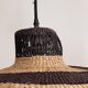 Large Boga woven pendant light (Ghana)