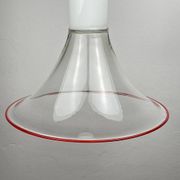 Suspended lamp Samanta in Murano glass attributed to Roberto Pamio for Leucos, Italy, 1970s.