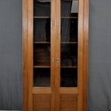 Small Glass-fronted Mahogany Bookcase, Louis XVI style – 1930