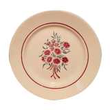 Suite of 8 flat plates "Badonvillers"