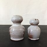 Sandstone pepper salière Pierlot Ratilly