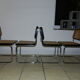 4 chairs by Marcel Breuer model Cesca