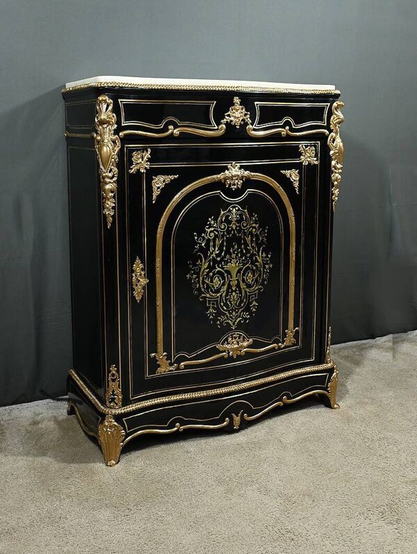 Meuble d’Appui en Poirier noirci, époque Napoléon III – Milieu XIXe