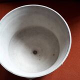 Very rare fine stoneware pot signed Sarreguemines from the end of the 19th century