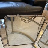 Miroir barbier triptyque vintage