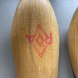 Set of 2 pairs of old shoe trees