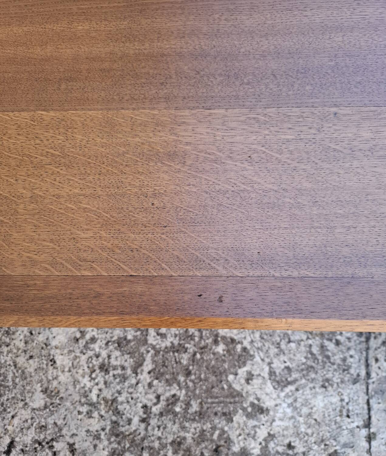 Oak farmhouse table