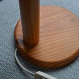 Lampe articulée en pin vintage