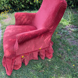 Fauteuil type crapaud