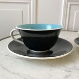 Duo of lunches Digoin Sarreguemines 50s