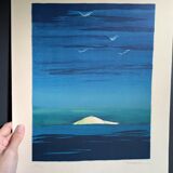 Silkscreen by Maurice Tirmarche