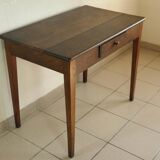 Rustic table with 1 drawer