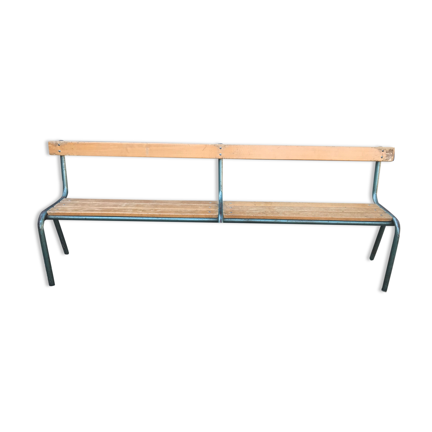 Two former Mullca school benches year 50