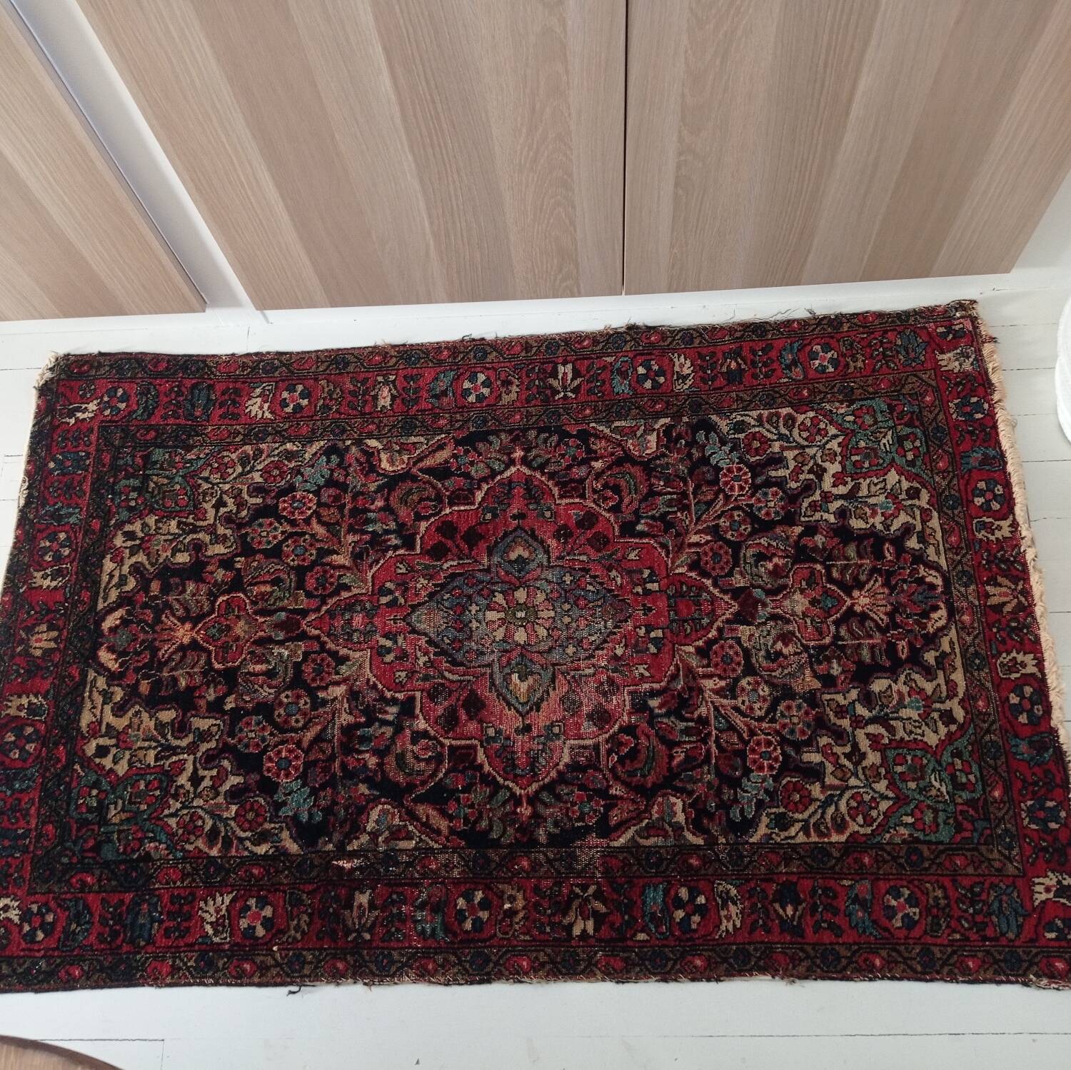 Vintage oriental rug