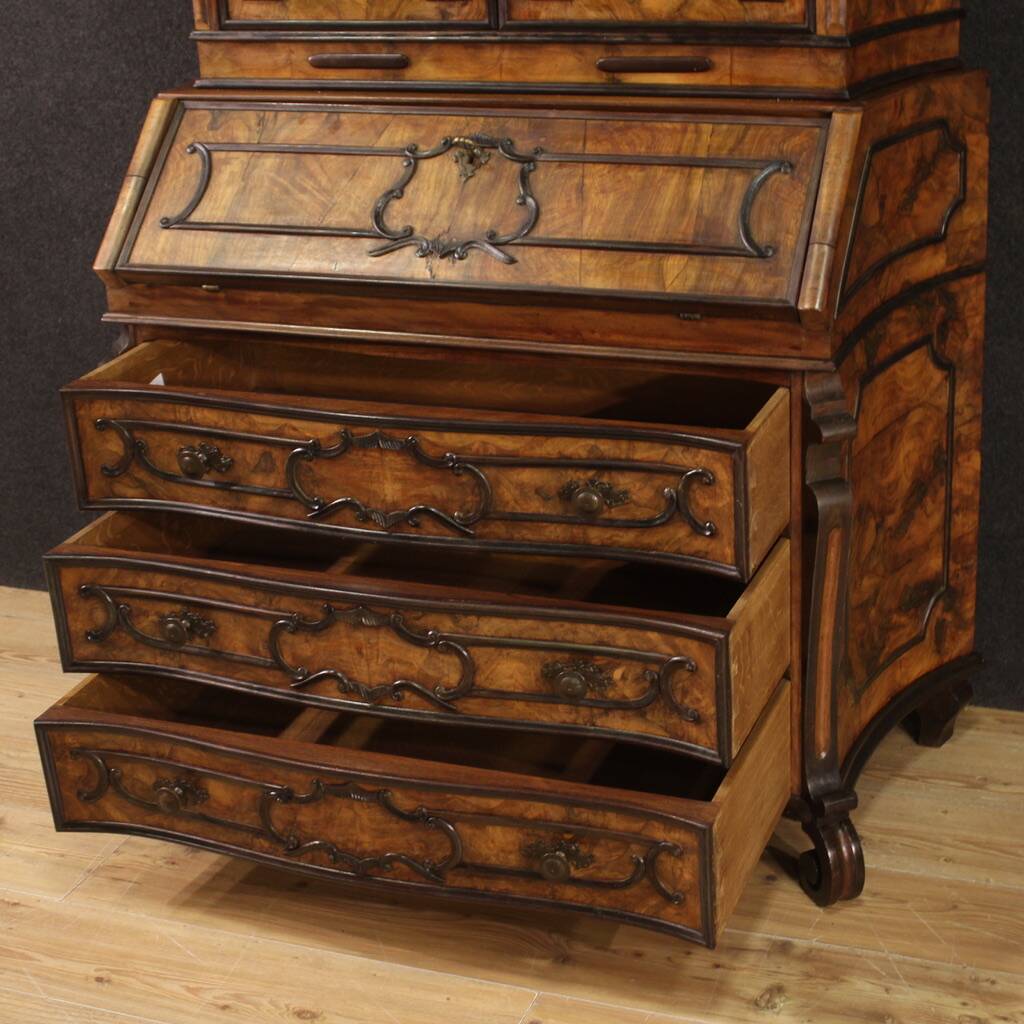 Great Lombard trumeau in wood from 20th century