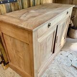 Solid wood sideboard