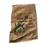 Belco vintage jute coffee bag