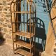 Rattan shelf