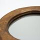 Vintage French rustic wall mirror from the 1950s