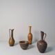 Collection of 4 Ceramic Vases by Gunnar Nylund Rörstrand Sweden, 1950s
