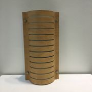 Applique vintage IKEA Strimma bois courbé