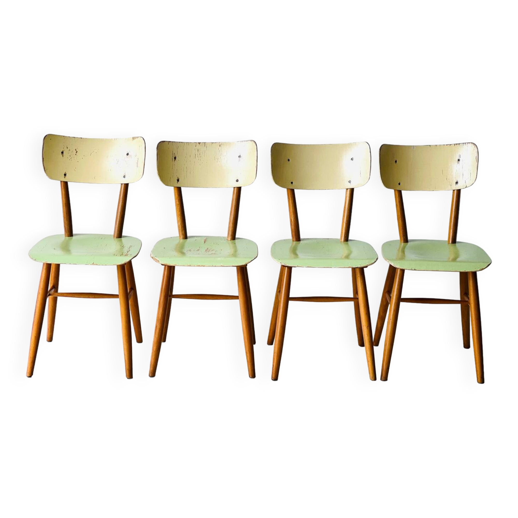 Bistro Ton Chairs, set of 4