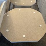 Travertine coffee table from the 70s