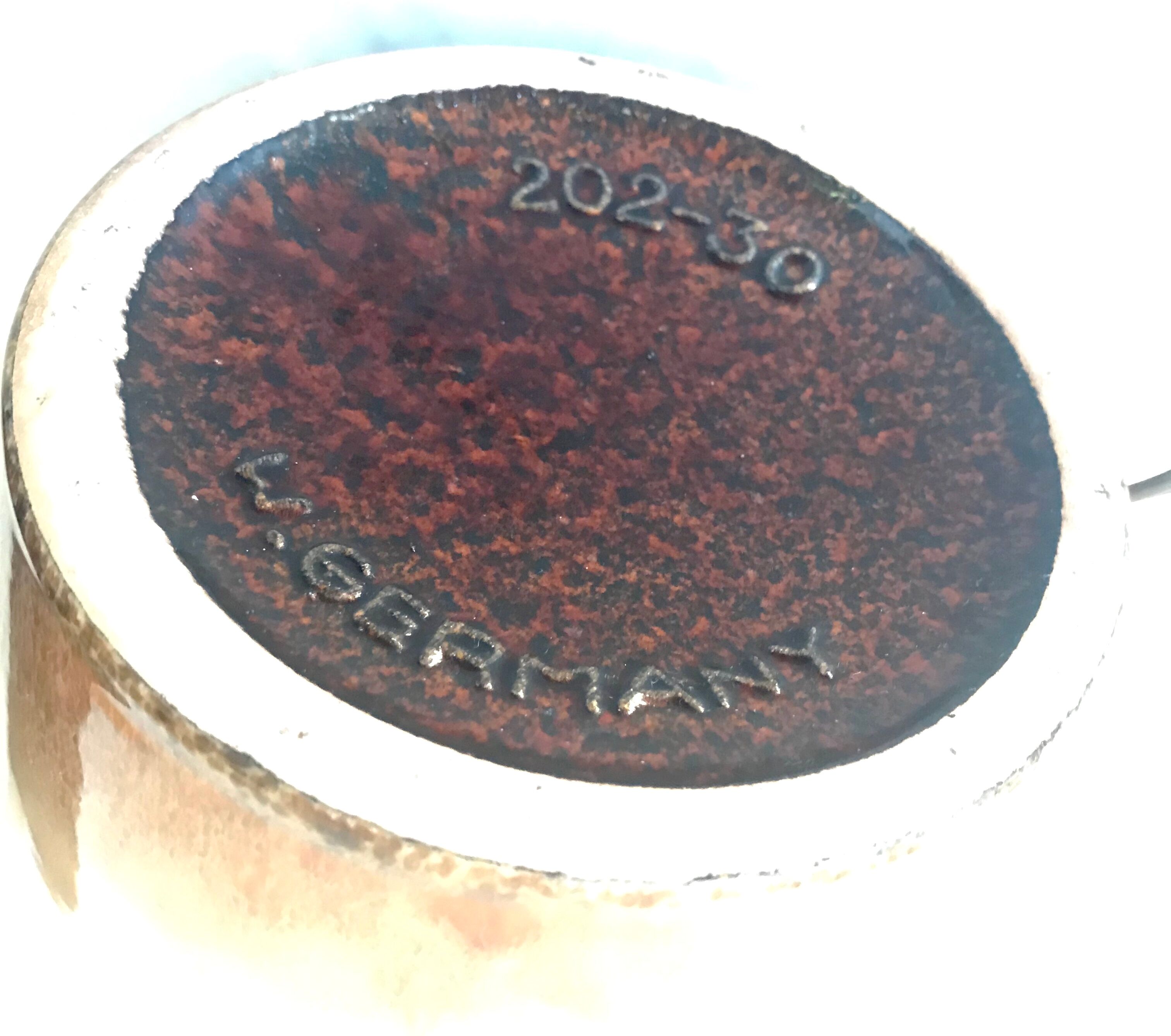 West Germany ceramic lamp