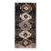 1970s Turkish Hand-Knotted Wool Cotton Brown Runner Rug 149x320