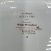 "Harvest" vase by Patrick Frey for Philippe Deshoulières in Limoges porcelain
