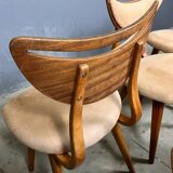 Chaises vintage 4 Mid Century