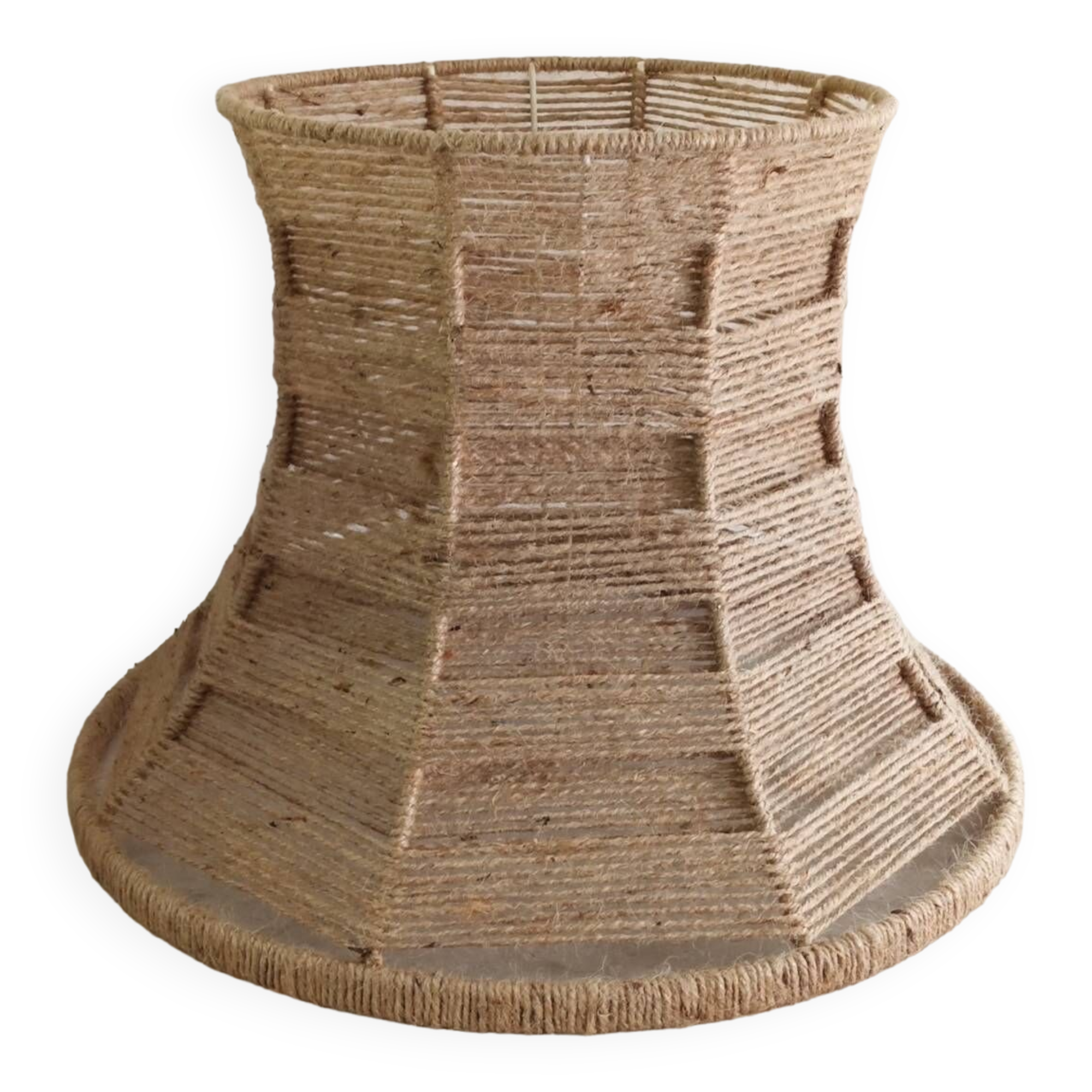 Jute lampshade, Ø 45 cm