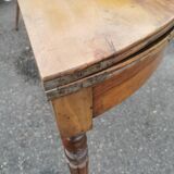 Half moon console table
