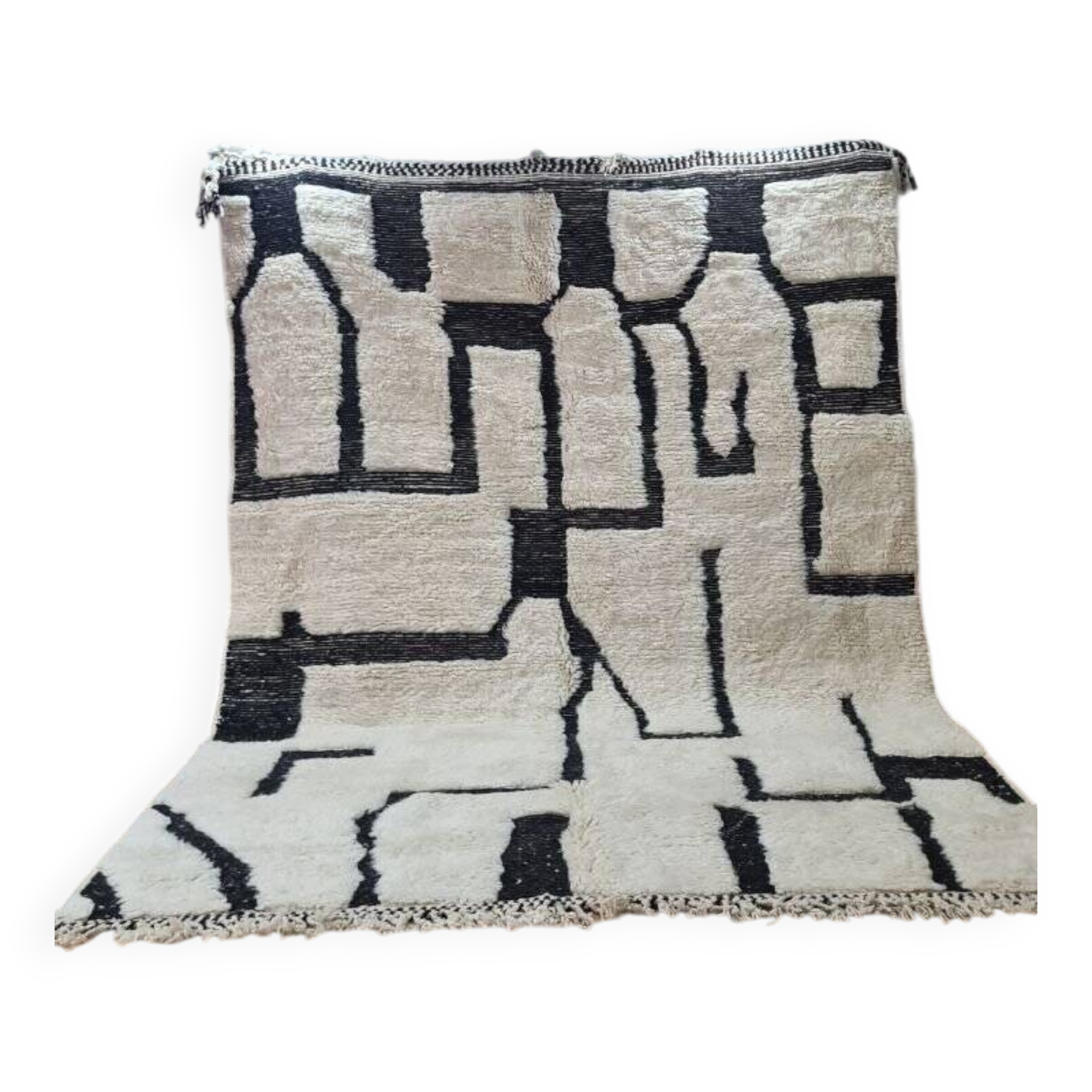 Handmade Berber wool rug 300X200 cm