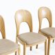 Chaises de salle à manger vintage danoises par Niels Koefoed en chêne massif, 1960s, Set de 4