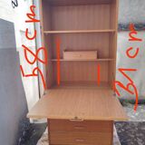 Vintage 60s/70s chest of drawers secretary desk