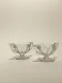 Pair of English compotiers
