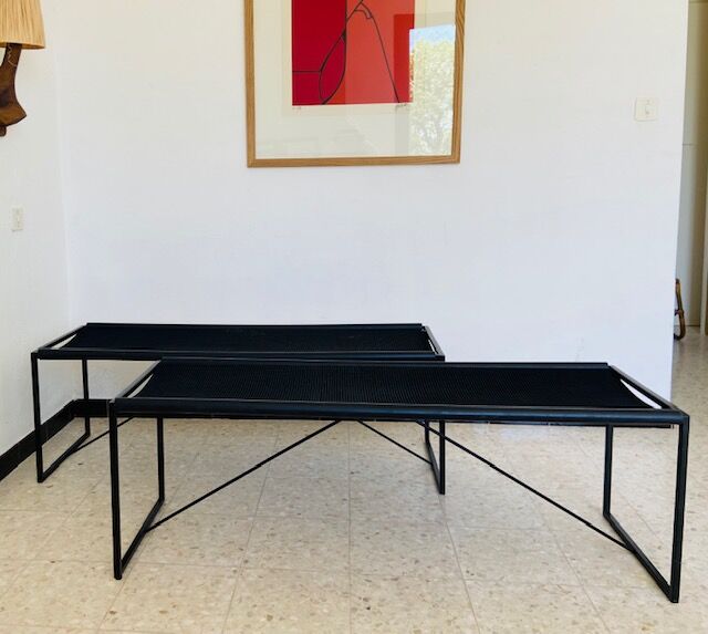 Paire de bancs de Maurizio Peregalli pour Zeus