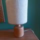 LAMPE DE TABLE VINTAGE EN BOIS