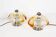 Pair of Murano glass table lamps by La Murrina, Italy 1970s