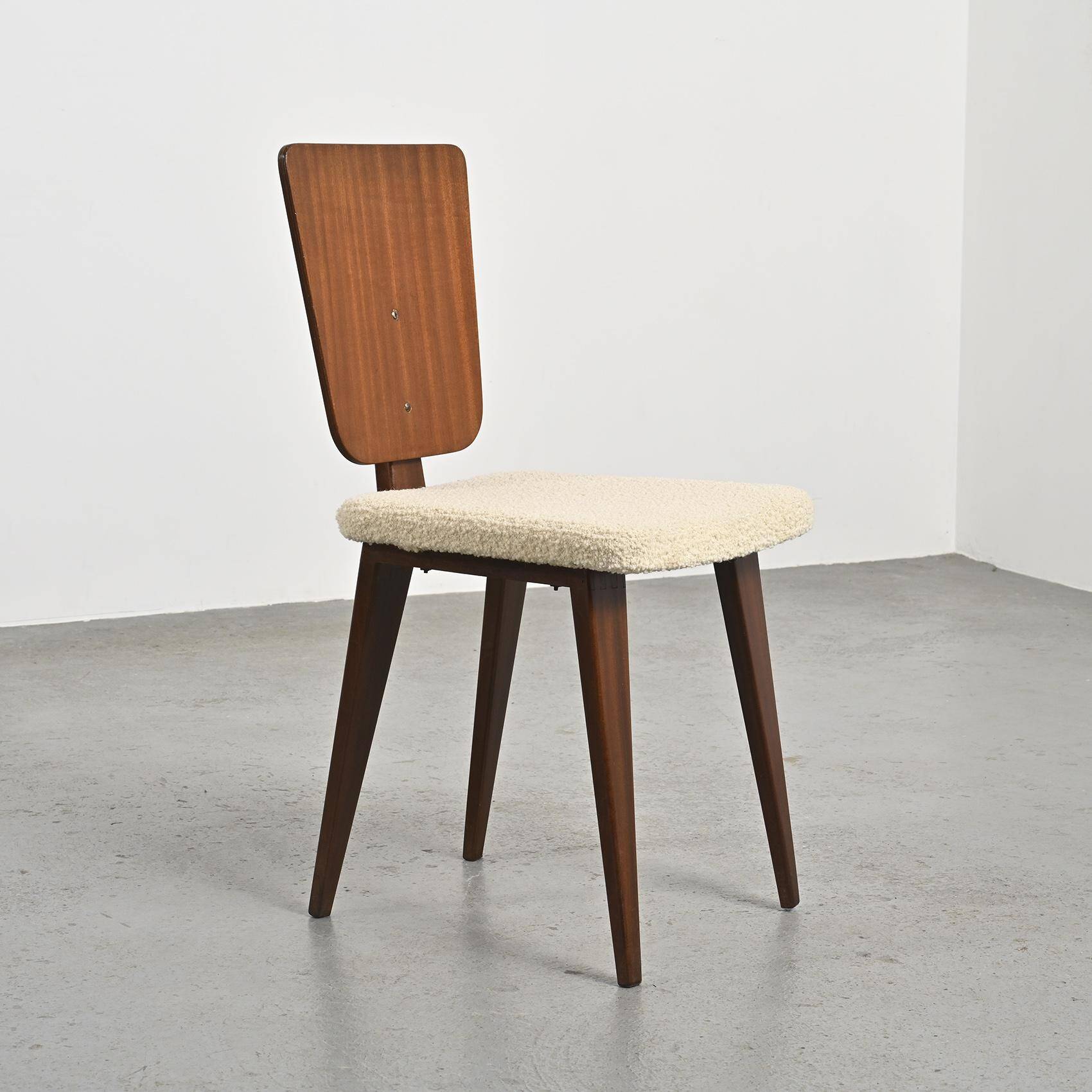 Modernist chairs by André Sornay, Lyon, 1950s