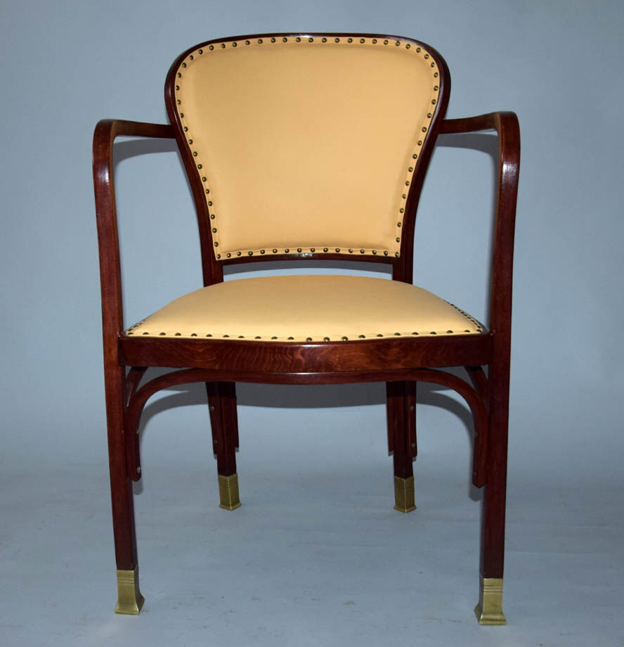 Antique sofa set Kohn No.717, design by Gustav Siegel