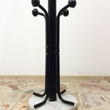 Porte-manteau italien du milieu du siècle avec base en marbre, porte-manteau vintage, années 1970