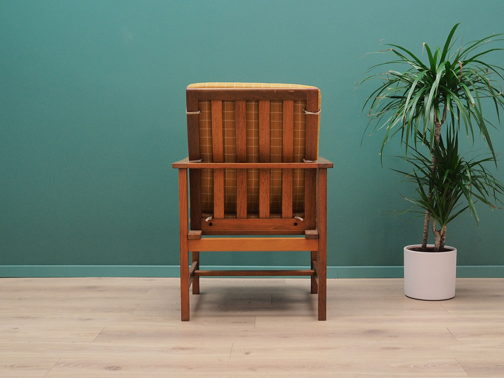 Yellow armchair, Danish design, 1970s, designer: Børge Mogensen