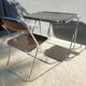 Platone desk set and Plia Platone chair by Giancarlo Piretti Edition Anonima Castelli