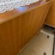 Cherry wood sideboard with 3 doors and 3 drawers