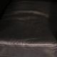 Italian modern leather swivel lounge chair steel by Natuzzi, Italy 1970