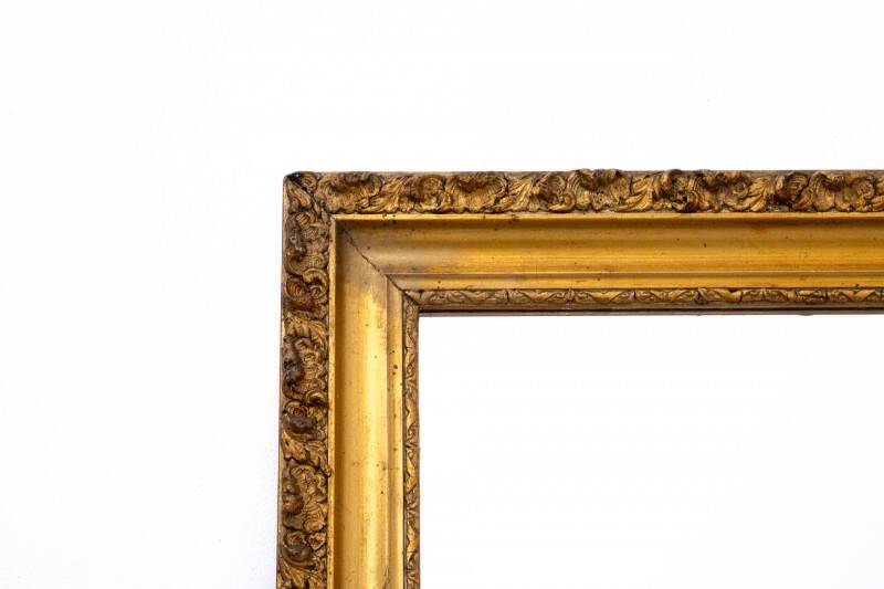 Mirror in gold frame, France, mid-20th century.