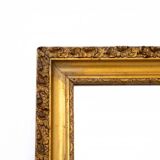 Mirror in gold frame, France, mid-20th century.