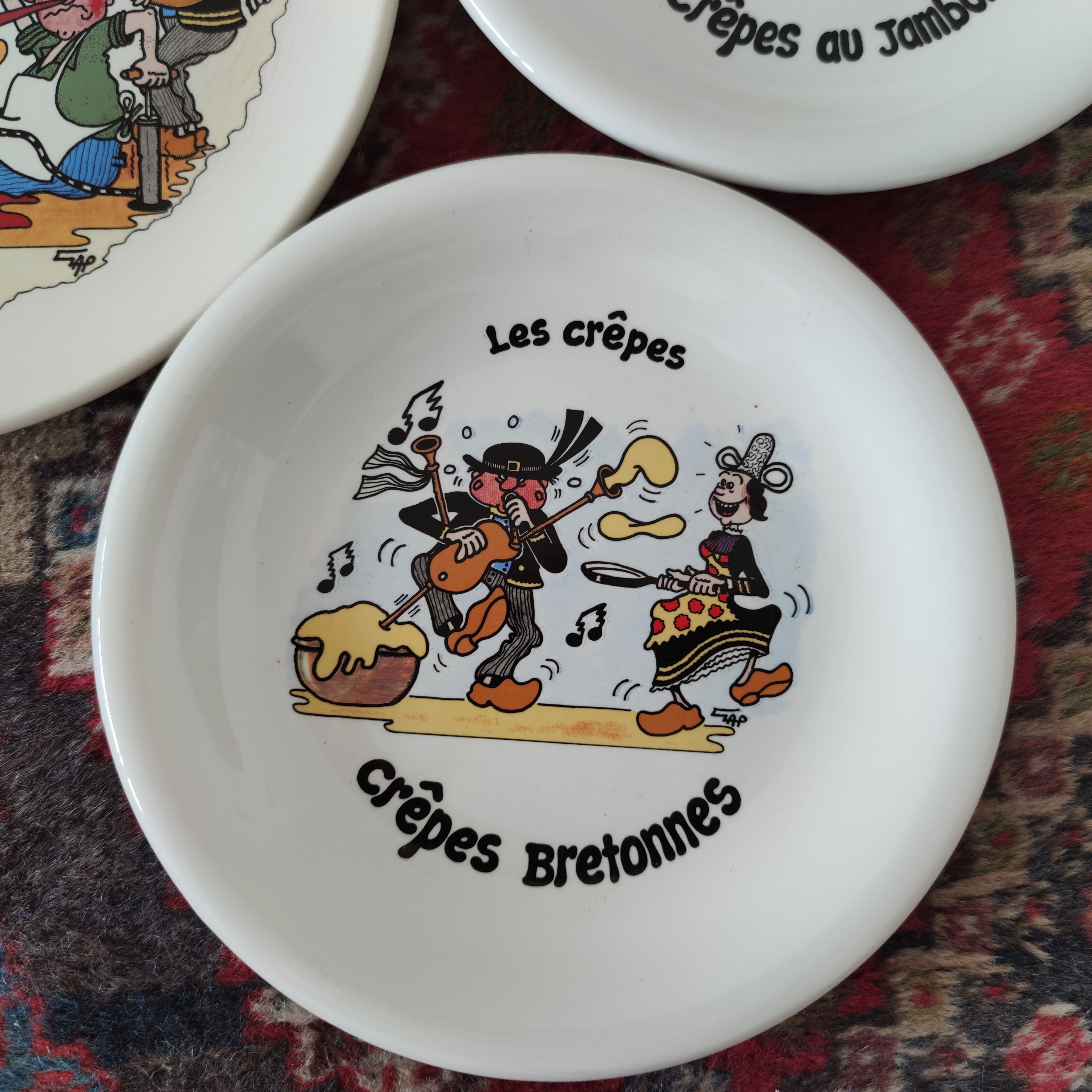 Dish Pancake plates décor Humorous